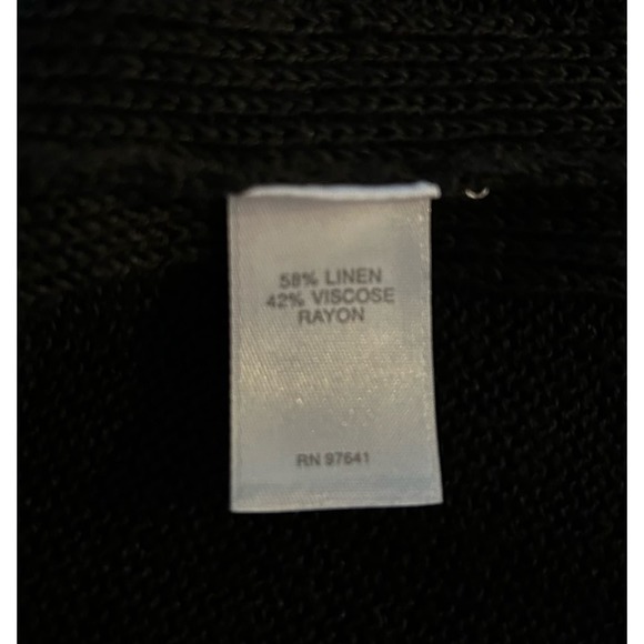 J. Jil Women's Sleeveless Long Vest Cardigan Lightweight Duster, Size 2x - Picture 5 of 6